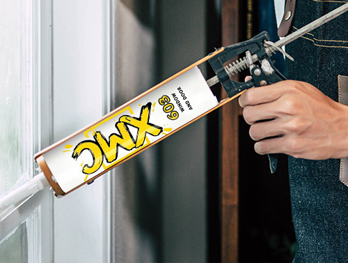 Sealant Silikon Netral untuk Pintu & Jendela